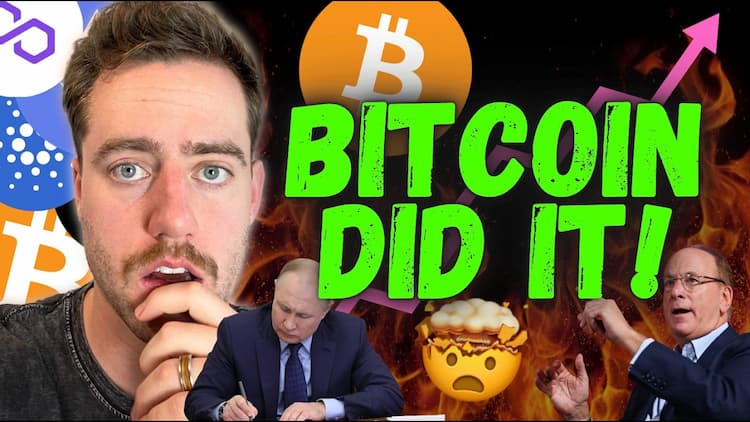 Bitcoin Just Did It!