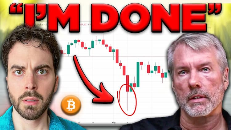 Michael Saylor Reacts To Bitcoin Crash - This Was Planned!