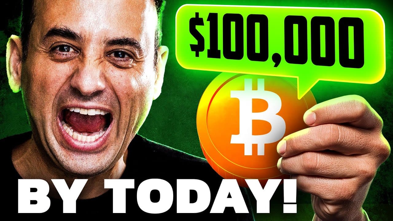 Why Bitcoin's About To Hit $100k!