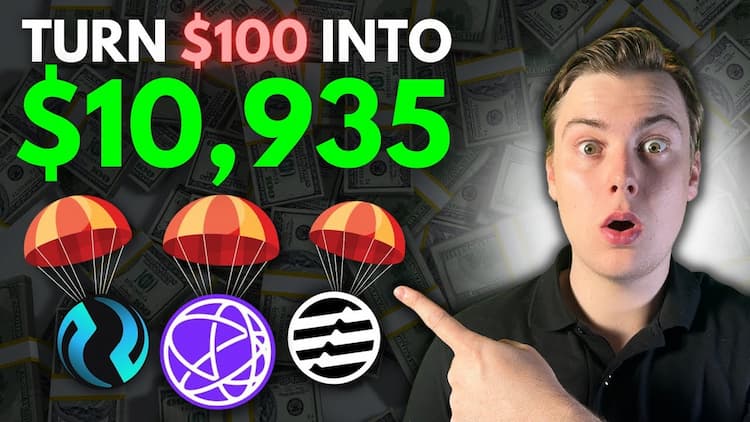 Top 3 Crypto Airdrops To Earn $10k+ In 2024 (Get In Early)