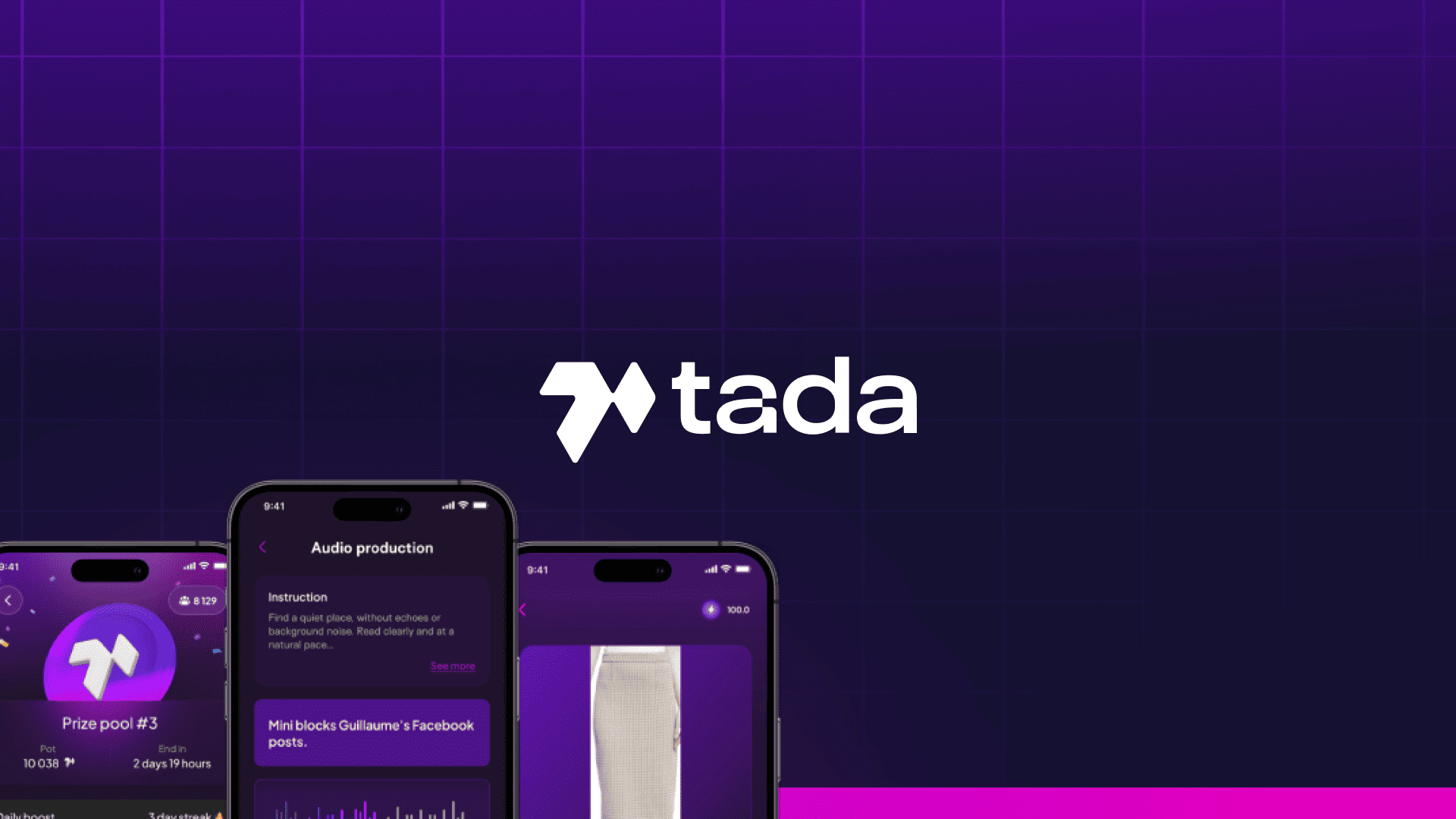 Ta-da - First Talk-to-Earn Web3 App