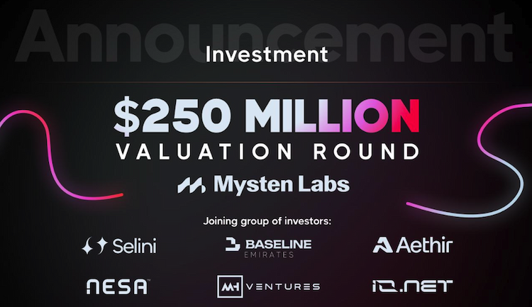 Everlyn raises $15M in a funding round from Mysten Labs, Baseline, Selini Capital, and others.
