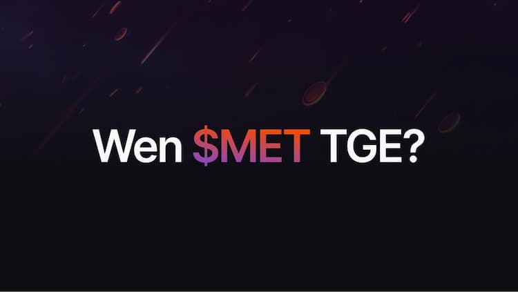 Meteora (MET) announces its upcoming October TGE alongside DBC and DAMM V2 upgrades, points system enhancements, airdrop claims, and scaled infrastructure for 10x more users.